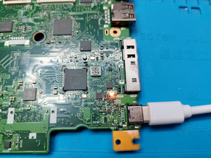 USB-Cポート交換修理
