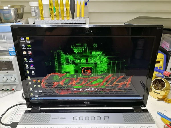 ＰＣゴジラ修理済み
