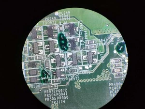 基板の液体零し修理