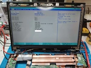 液晶うっすら映るの修理NEC-VK27MD