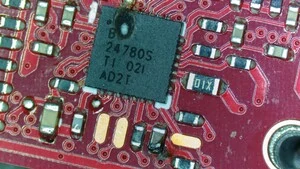 ICチップ焦げ